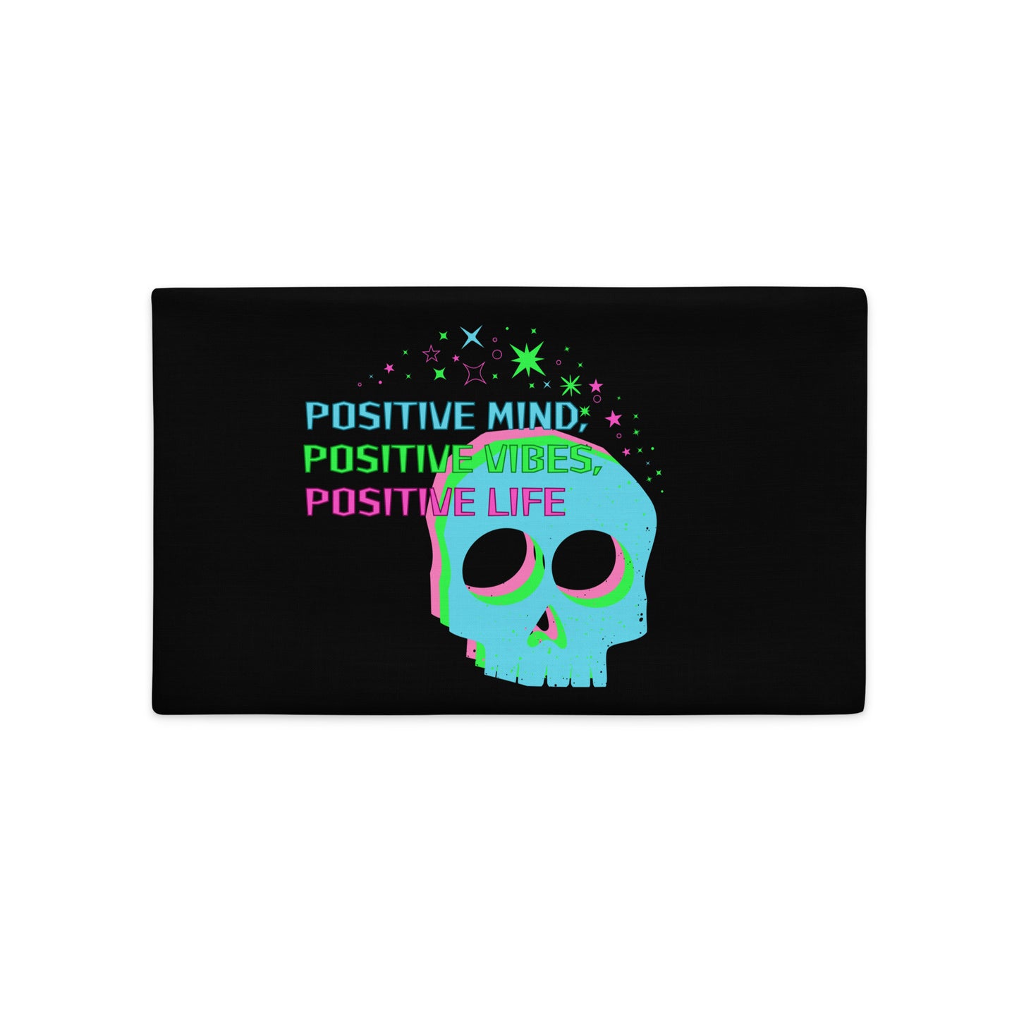Premium-Kissenbezug positive vibes