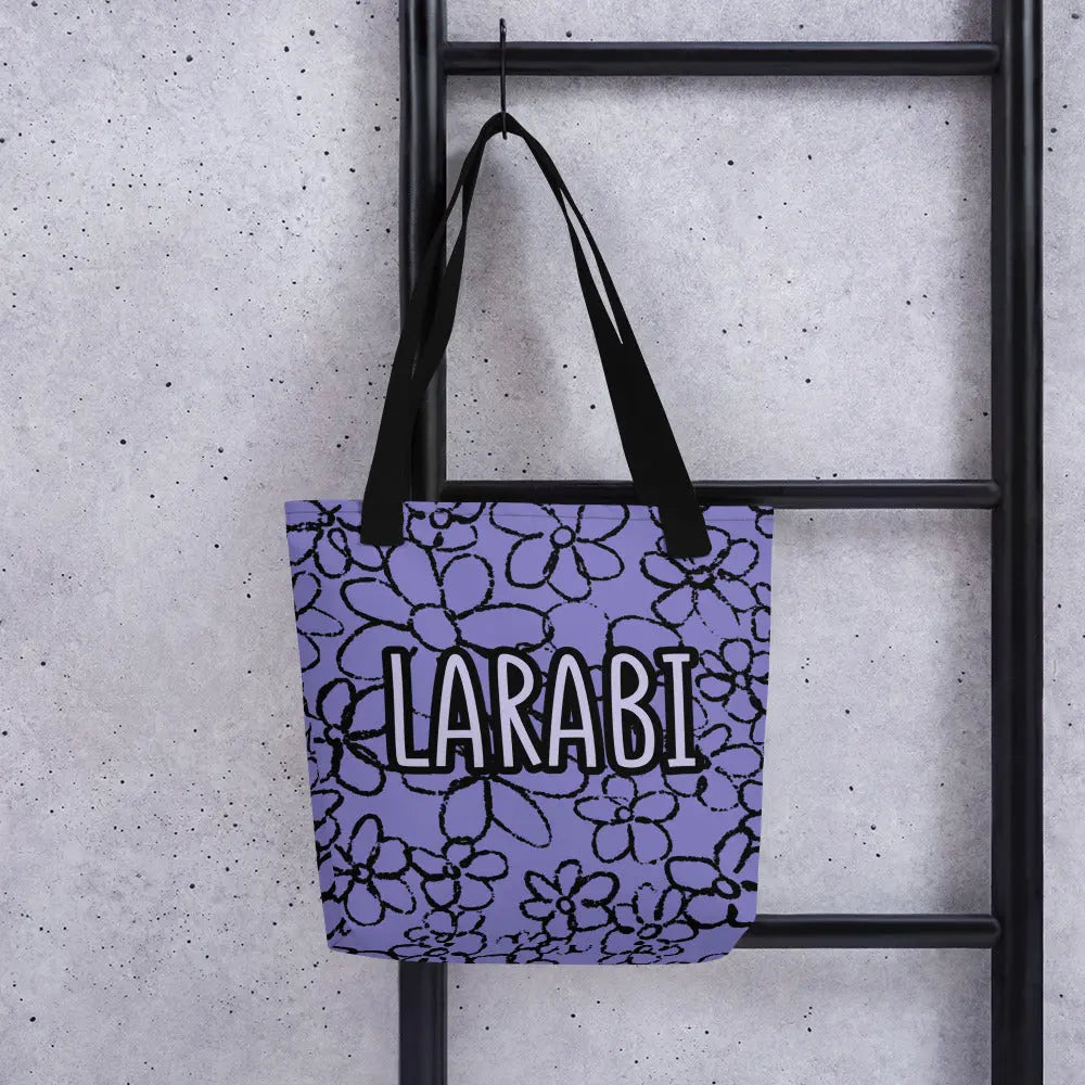 Trendige Tasche mit Blumenmuster von LARABI LARABI