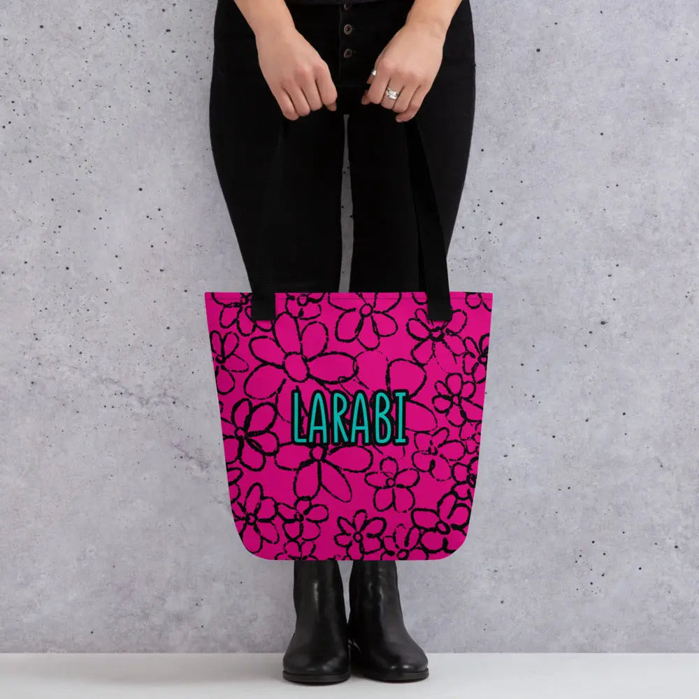 Tasche Pink Blumenmuster LARABI LARABI