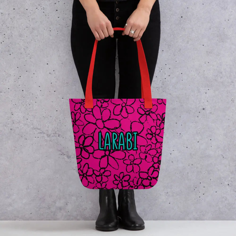 Tasche Pink Blumenmuster LARABI LARABI
