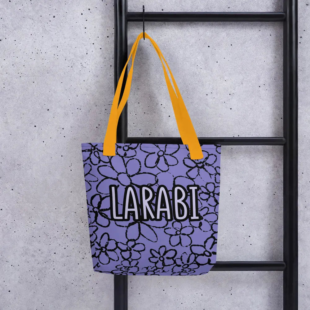 Trendige Tasche mit Blumenmuster von LARABI LARABI