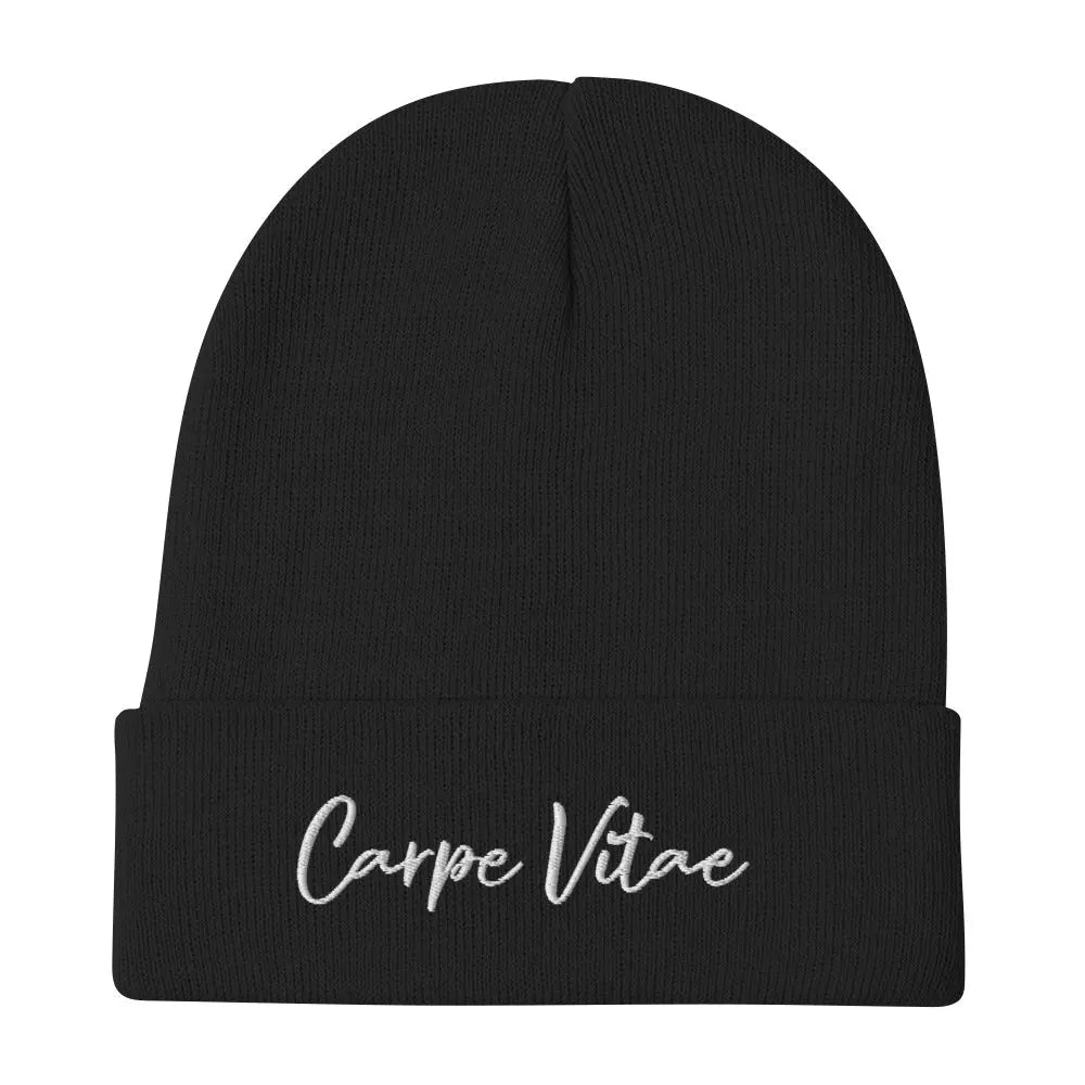 Carpe Vitae - Bestickte Beanie LARABI