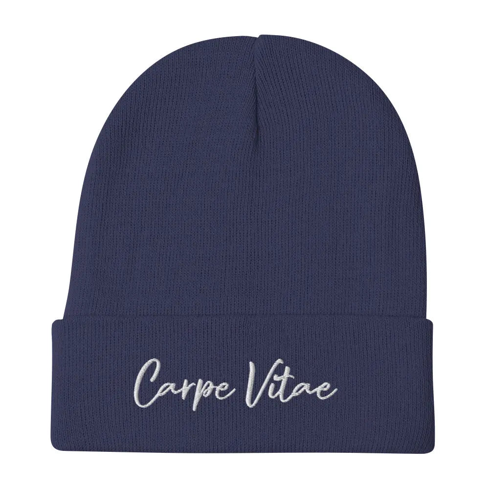 Carpe Vitae - Bestickte Beanie LARABI