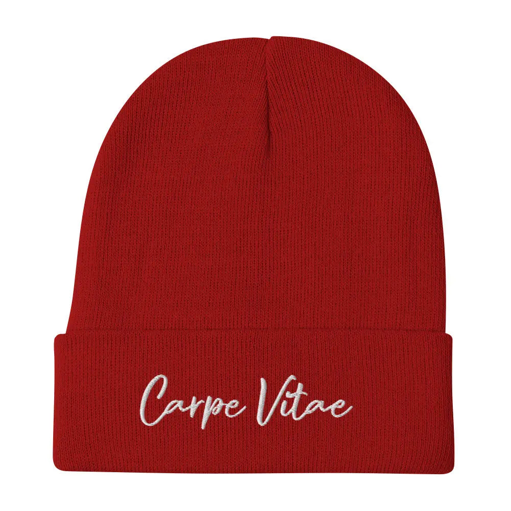 Carpe Vitae - Bestickte Beanie LARABI