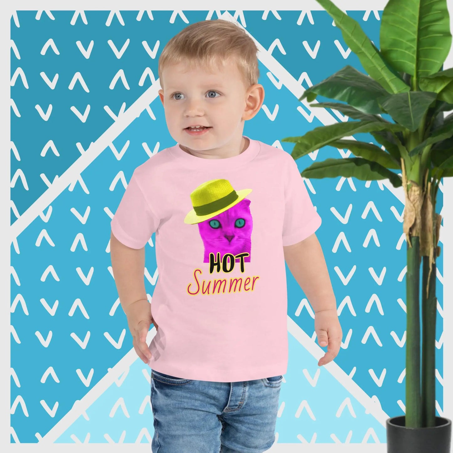 Kurzärmeliges Baby-T-Shirt LARABI