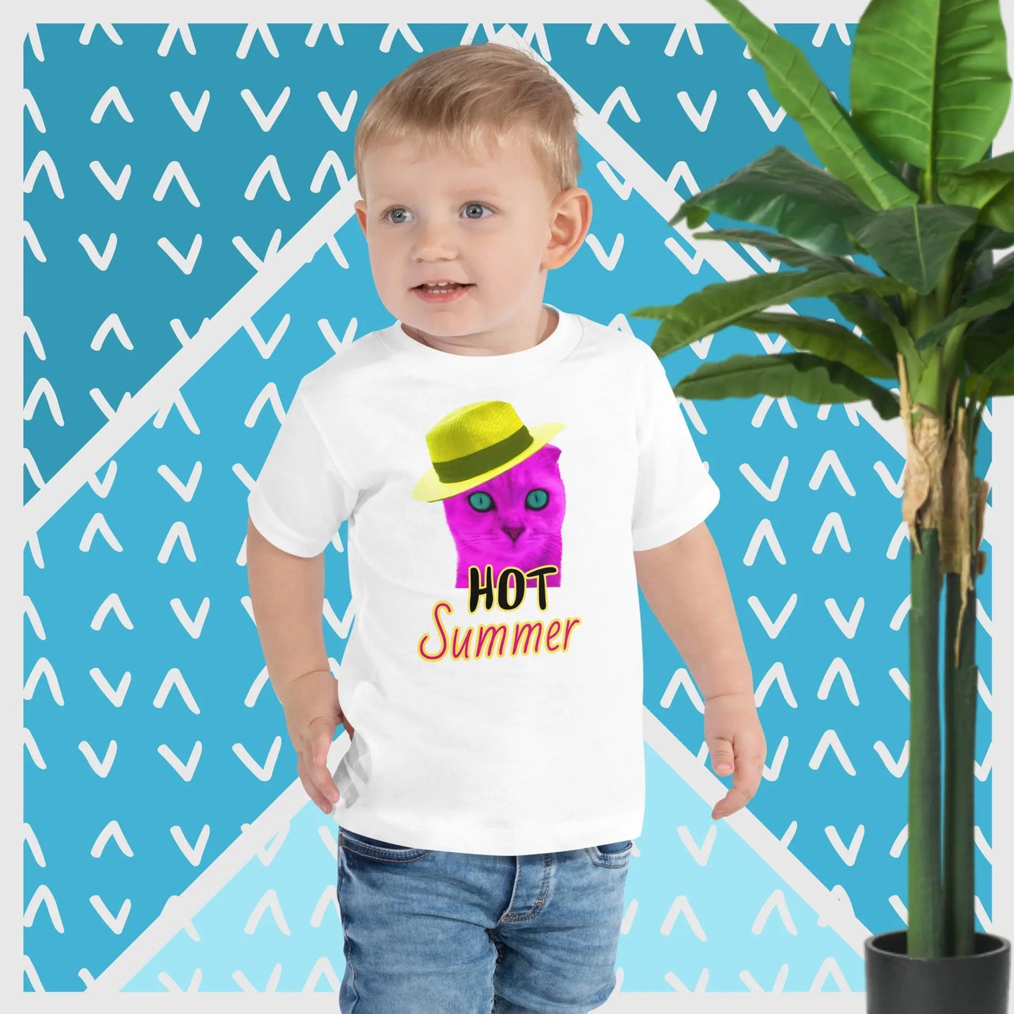 Kurzärmeliges Baby-T-Shirt LARABI