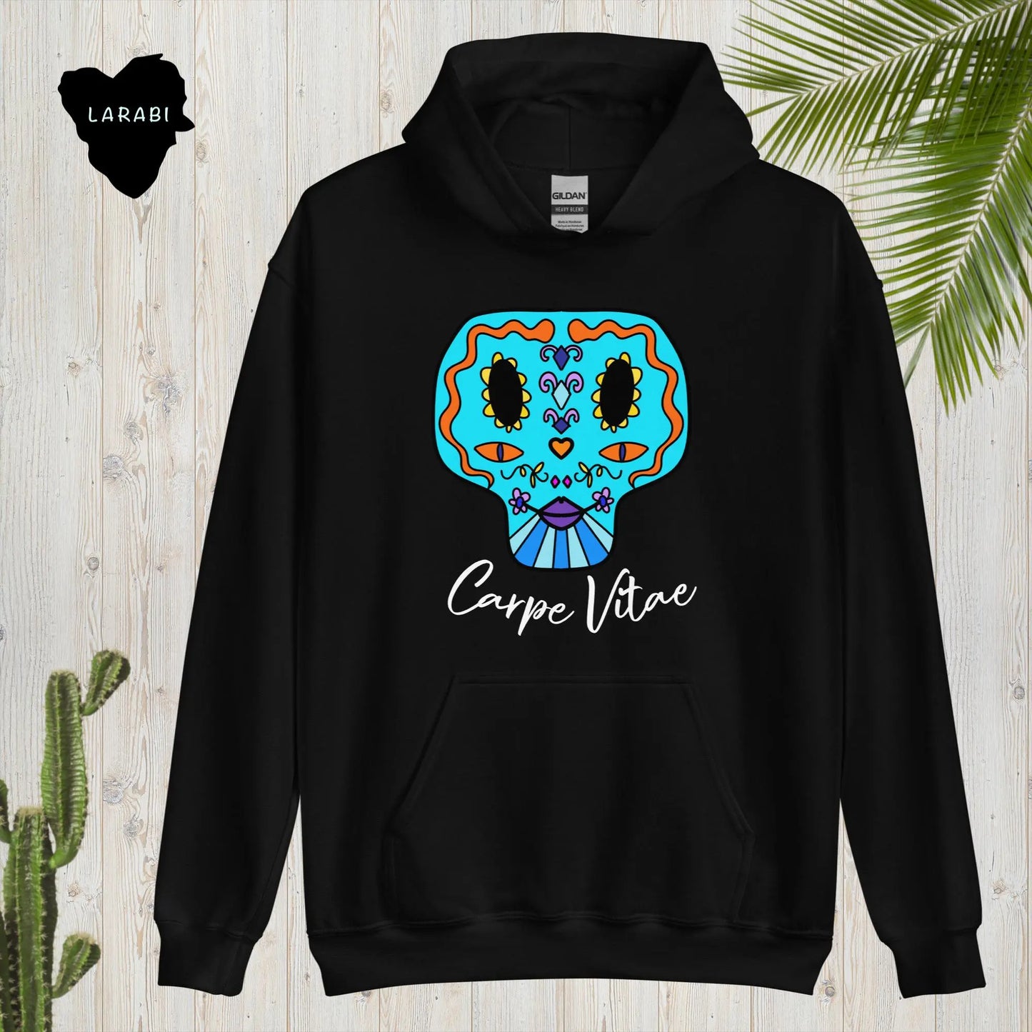 Unisex-Kapuzenpullover LARABI