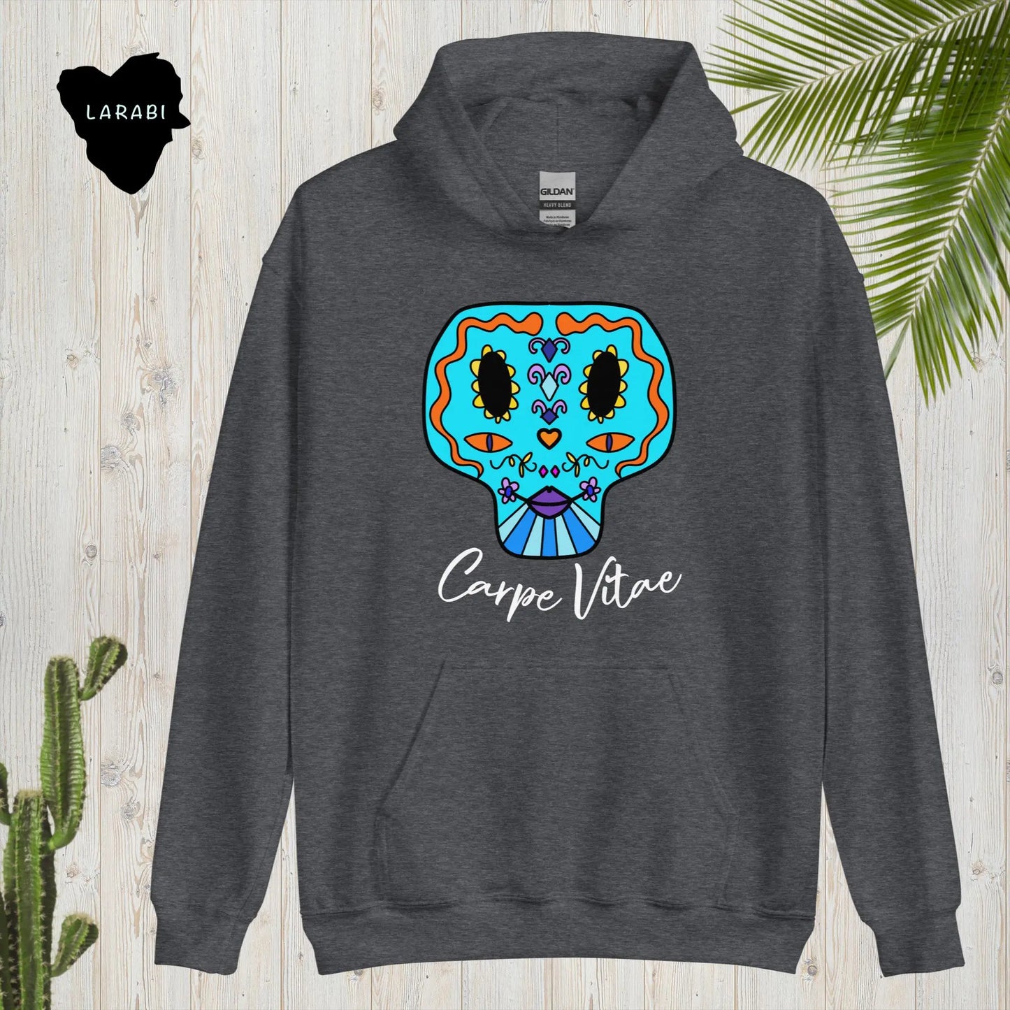 Unisex-Kapuzenpullover LARABI