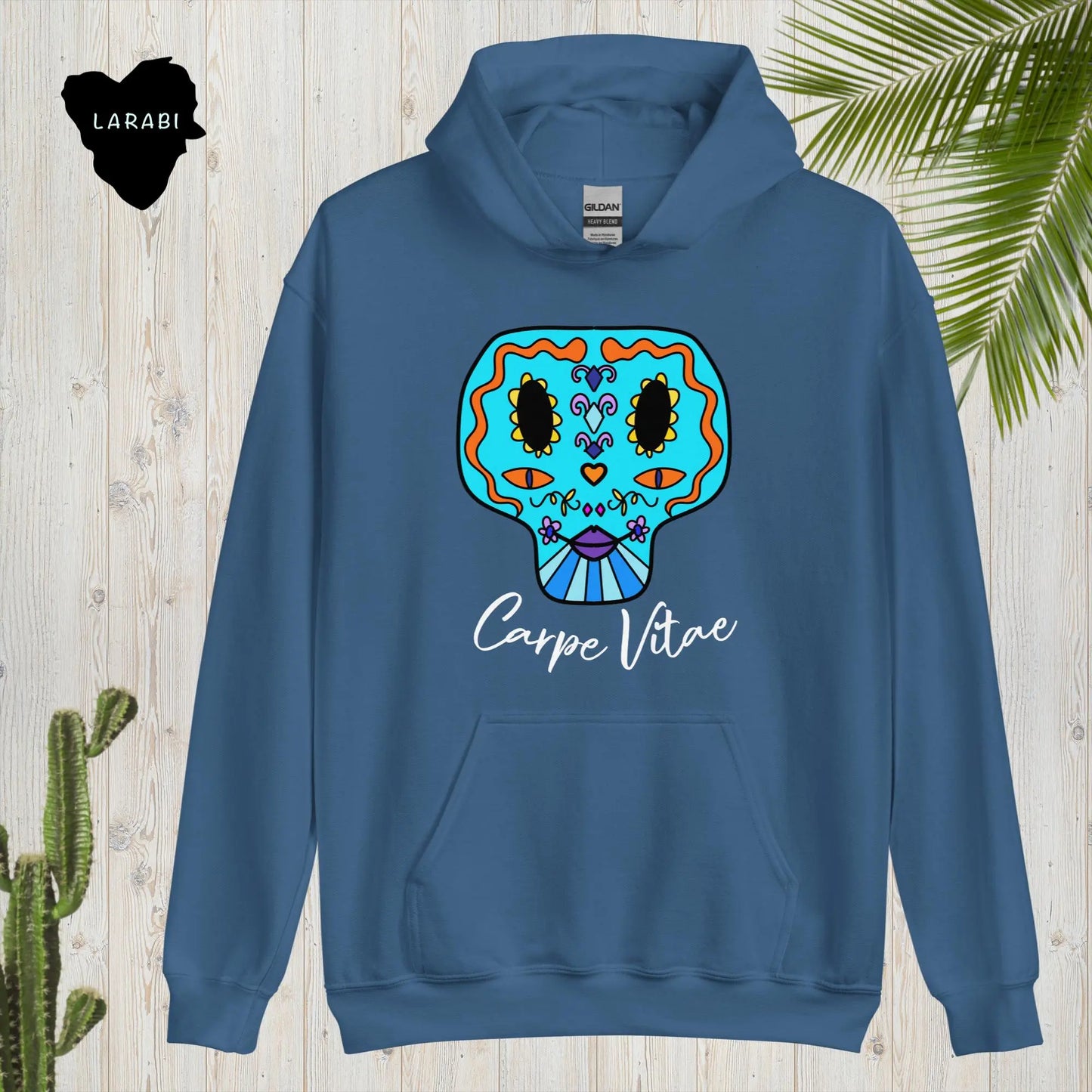 Unisex-Kapuzenpullover LARABI