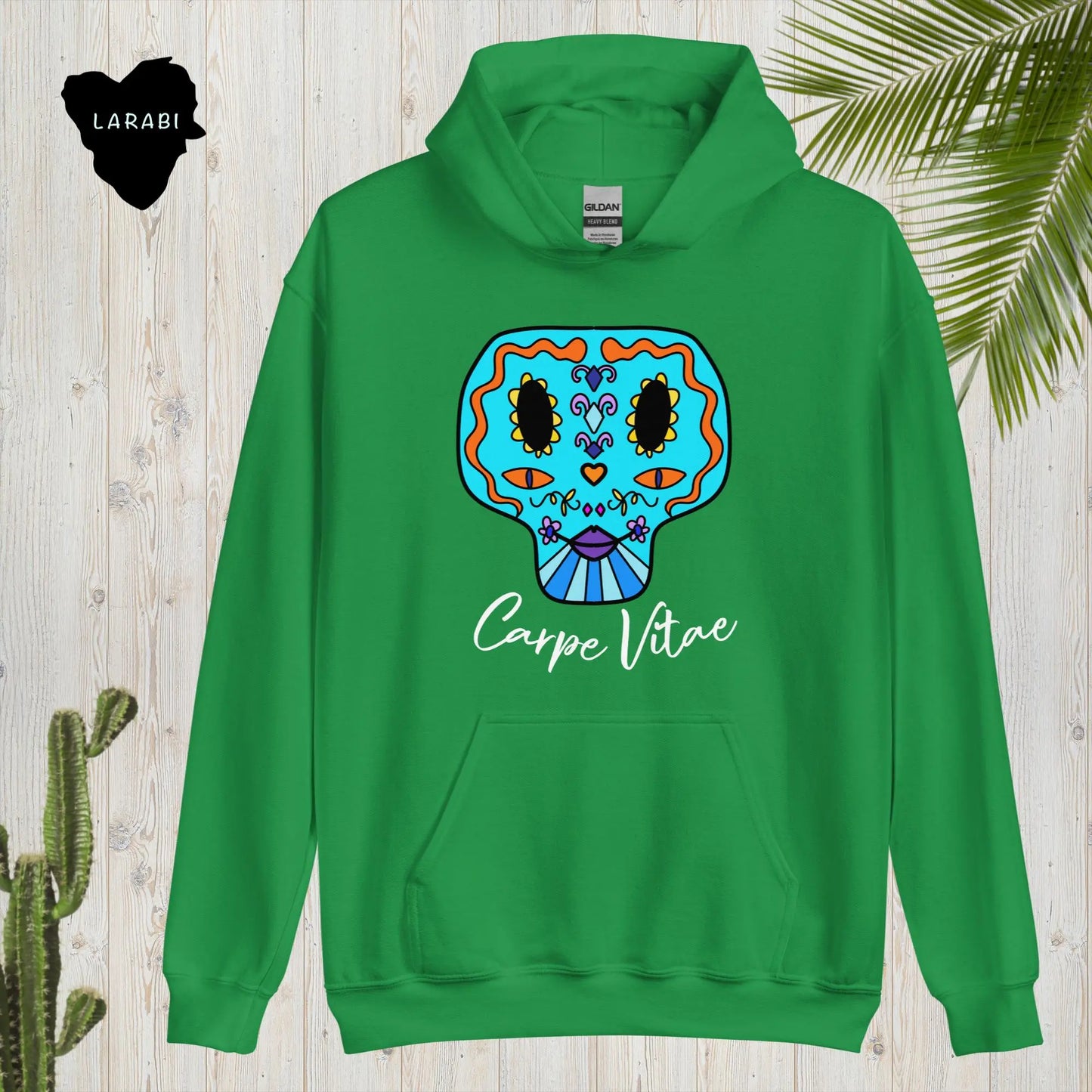 Unisex-Kapuzenpullover LARABI