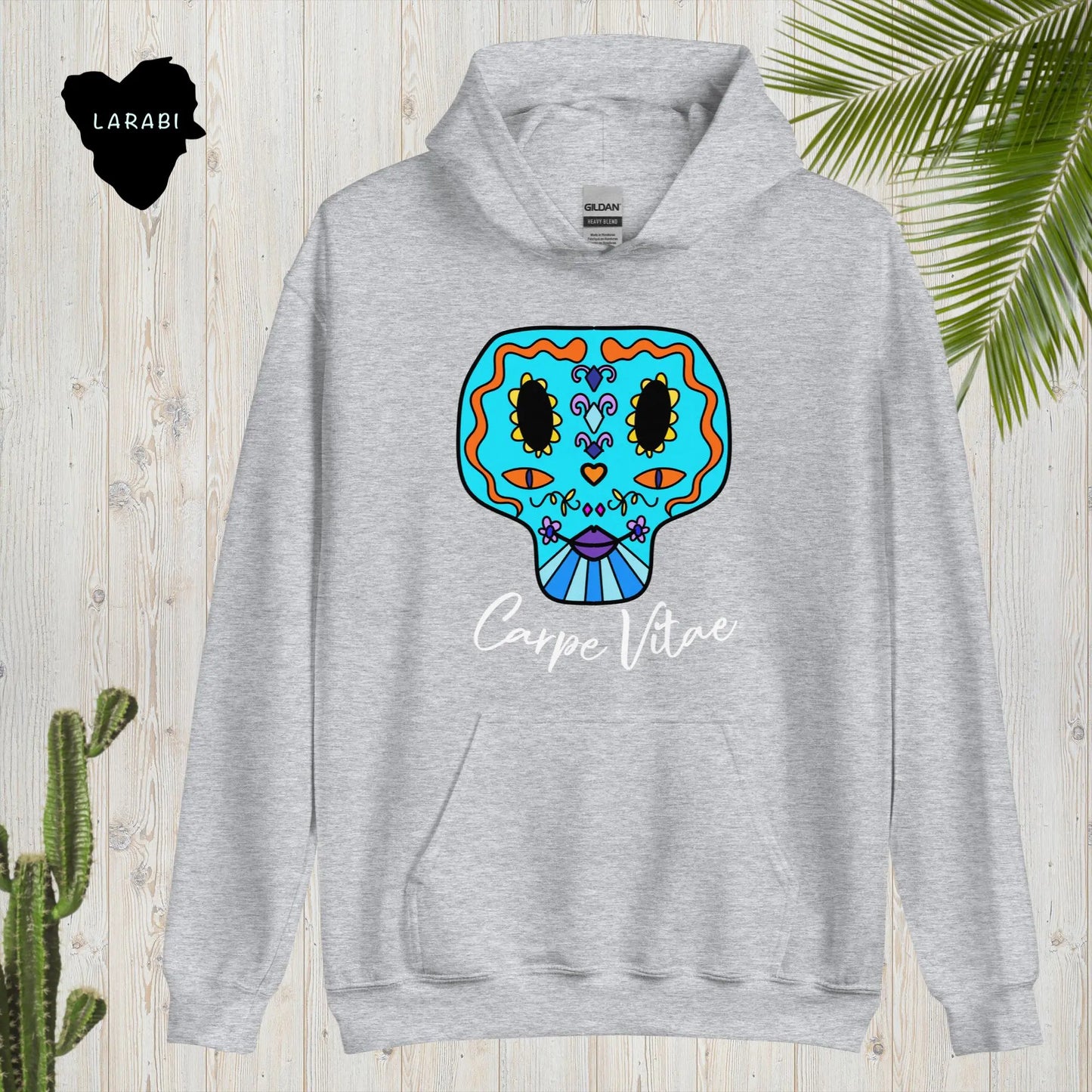 Unisex-Kapuzenpullover LARABI