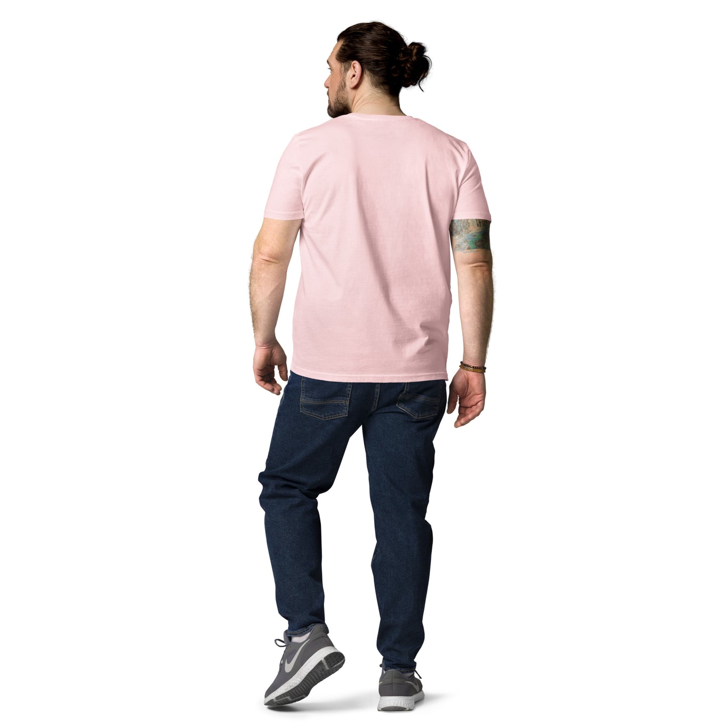 Unisex-Bio-Baumwoll-T-Shirt Flugzeug