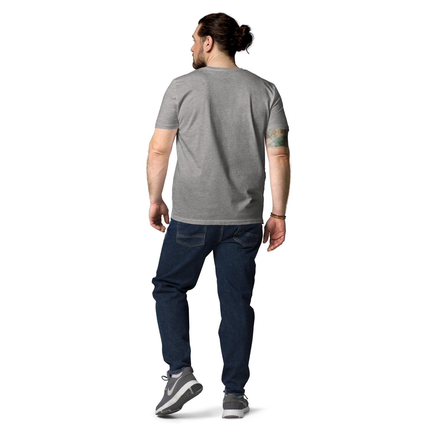 Unisex-Bio-Baumwoll-T-Shirt Flugzeug