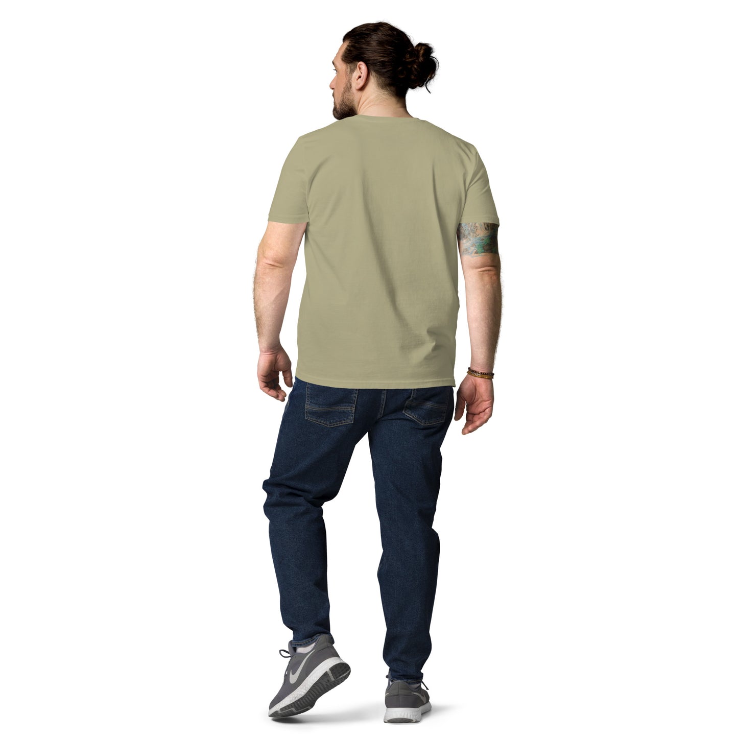 Unisex-Bio-Baumwoll-T-Shirt Flugzeug