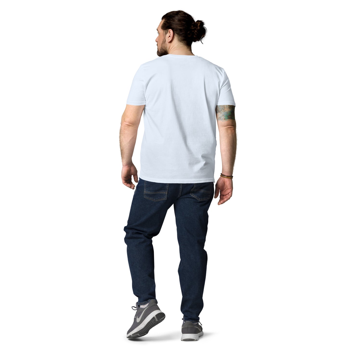 Unisex-Bio-Baumwoll-T-Shirt Flugzeug