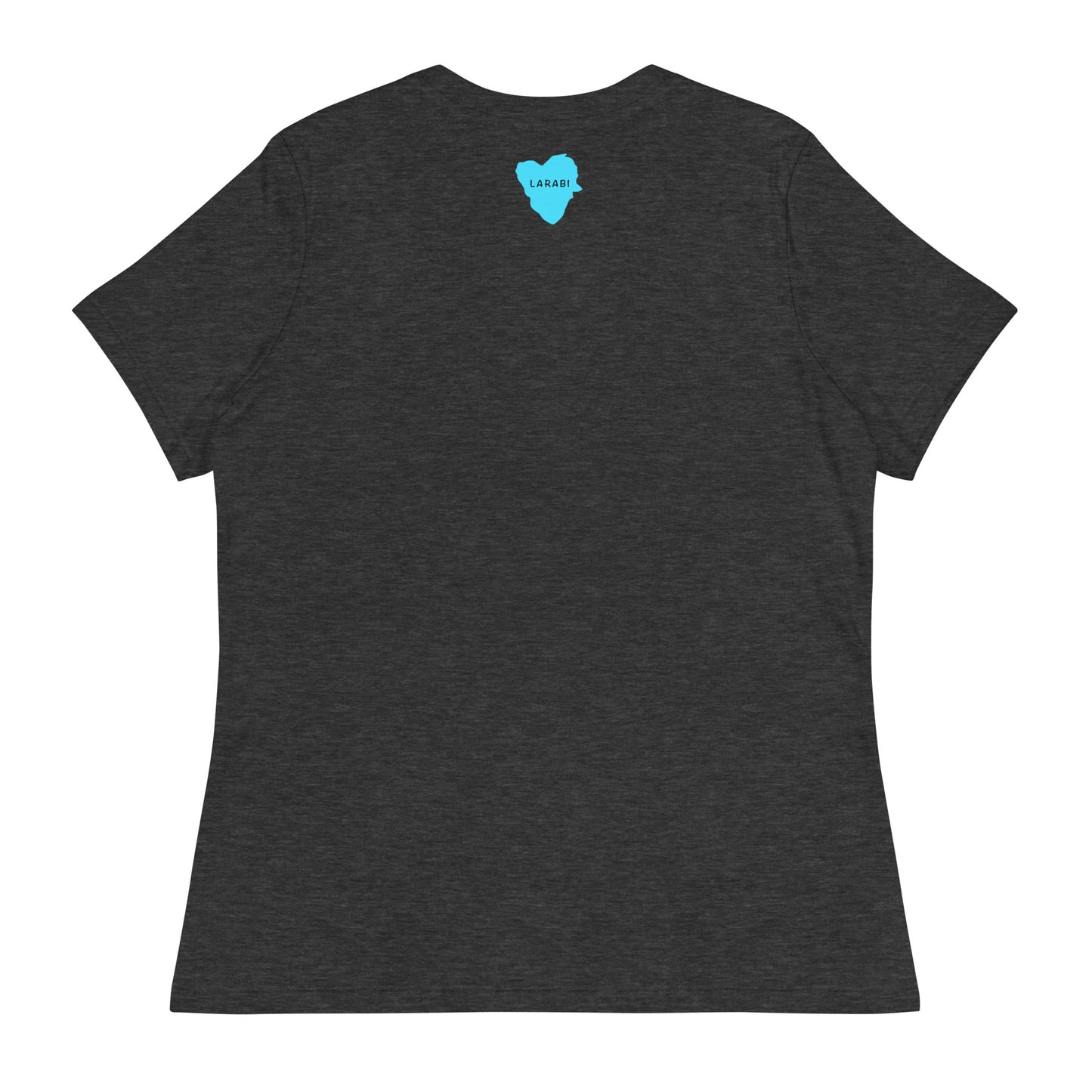 Lockeres Damen-T-Shirt Regenbogen Katze