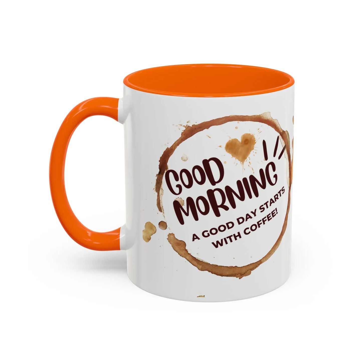 Good Morning Kaffee Tasse | Keramik mit Farbkontrast | Geschenkidee für Kaffeeliebhaber | BPA-frei & bleifrei Printify