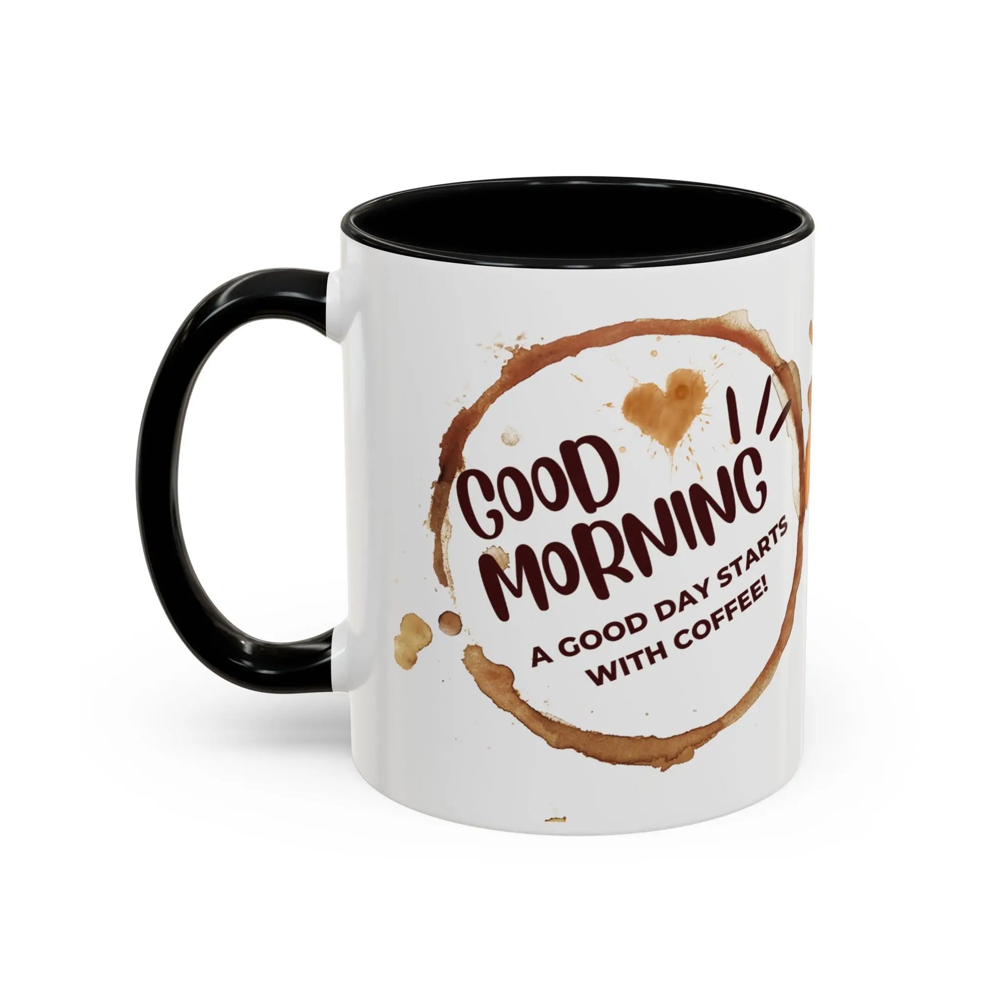 Good Morning Kaffee Tasse | Keramik mit Farbkontrast | Geschenkidee für Kaffeeliebhaber | BPA-frei & bleifrei Printify