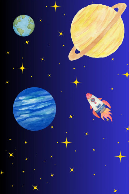 Freundebuch Weltraum | Freundealbum für Kinder | Astronauten & Planeten | Geschenk für Jungen & Mädchen | Freundebuch Schule & Kindergarten - LARABI