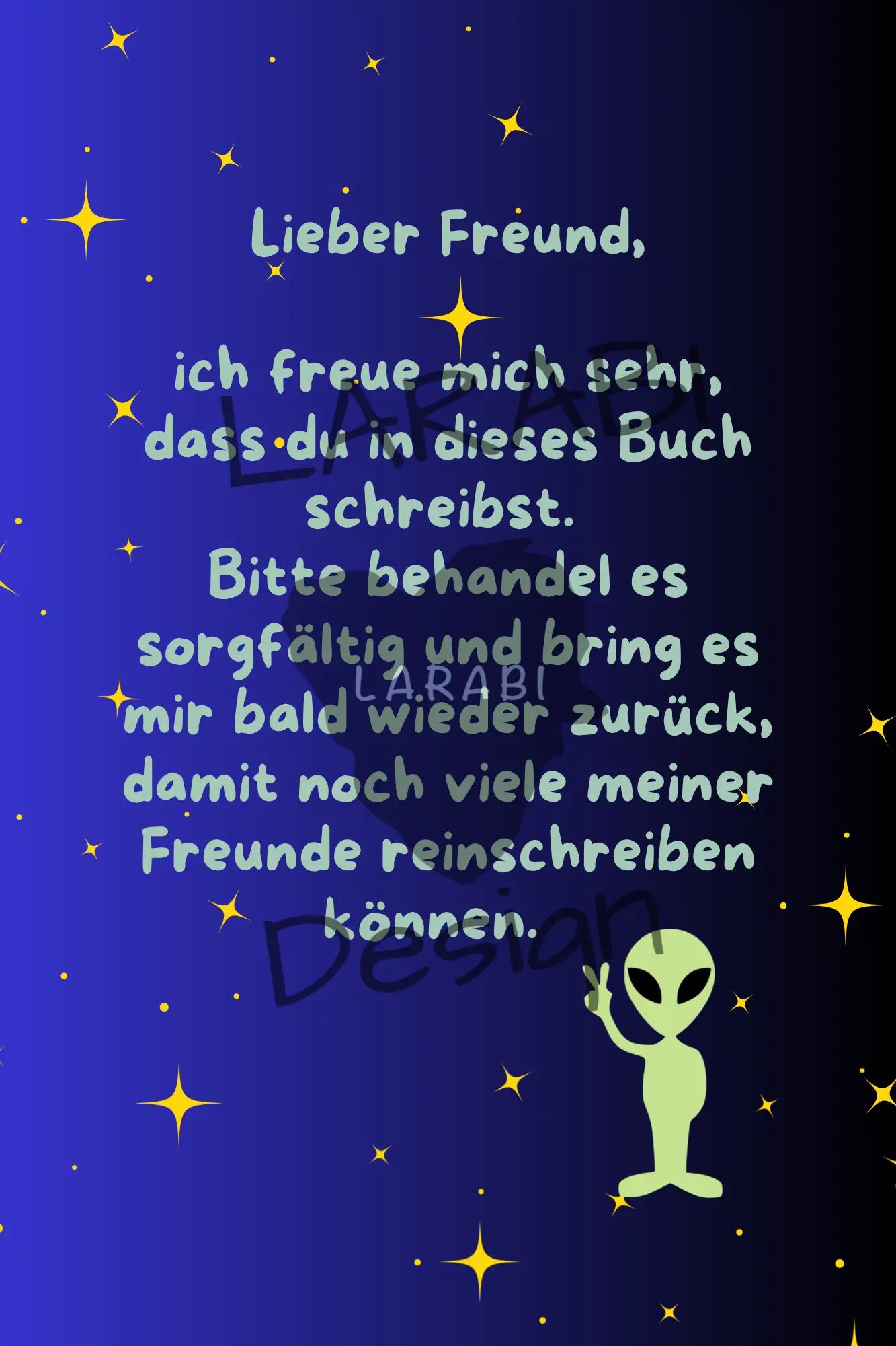 Freundebuch Weltraum | Freundealbum für Kinder | Astronauten & Planeten | Geschenk für Jungen & Mädchen | Freundebuch Schule & Kindergarten - LARABI