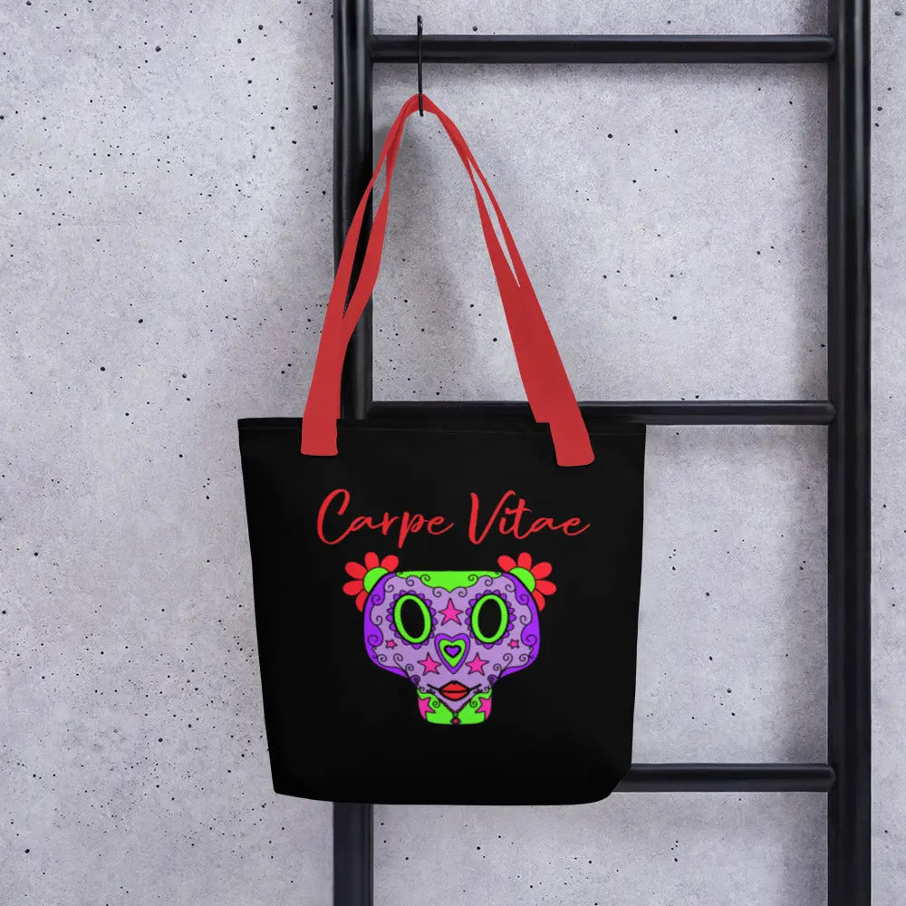 Tasche Totenkopf Motiv 'Carmen' LARABI