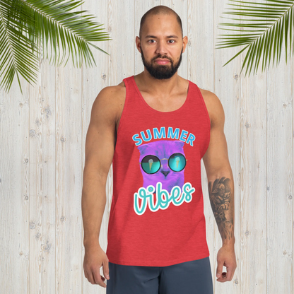 Unisex-Tank-Top Summer Vibes LARABI