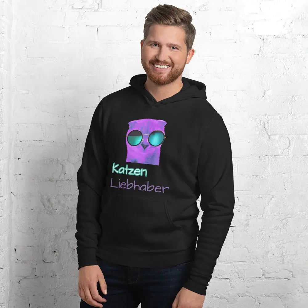 Unisex Kapuzenpullover für KatzenLiebhaber LARABI