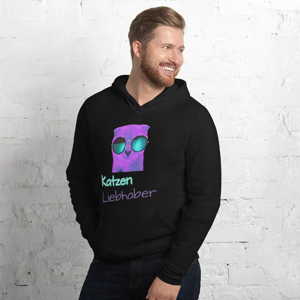 Unisex Kapuzenpullover für KatzenLiebhaber LARABI