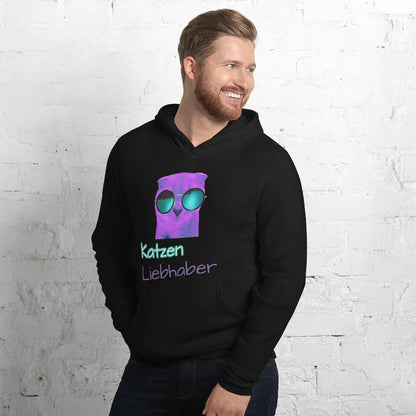 Unisex Kapuzenpullover für KatzenLiebhaber LARABI