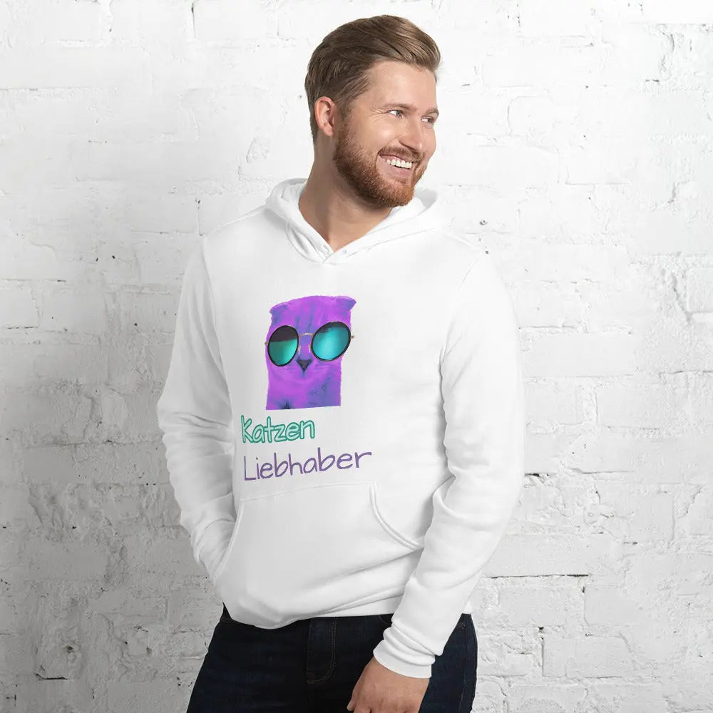 Unisex Kapuzenpullover für KatzenLiebhaber LARABI