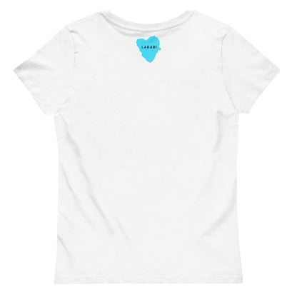 Enganliegendes T-Shirt Katze Lila