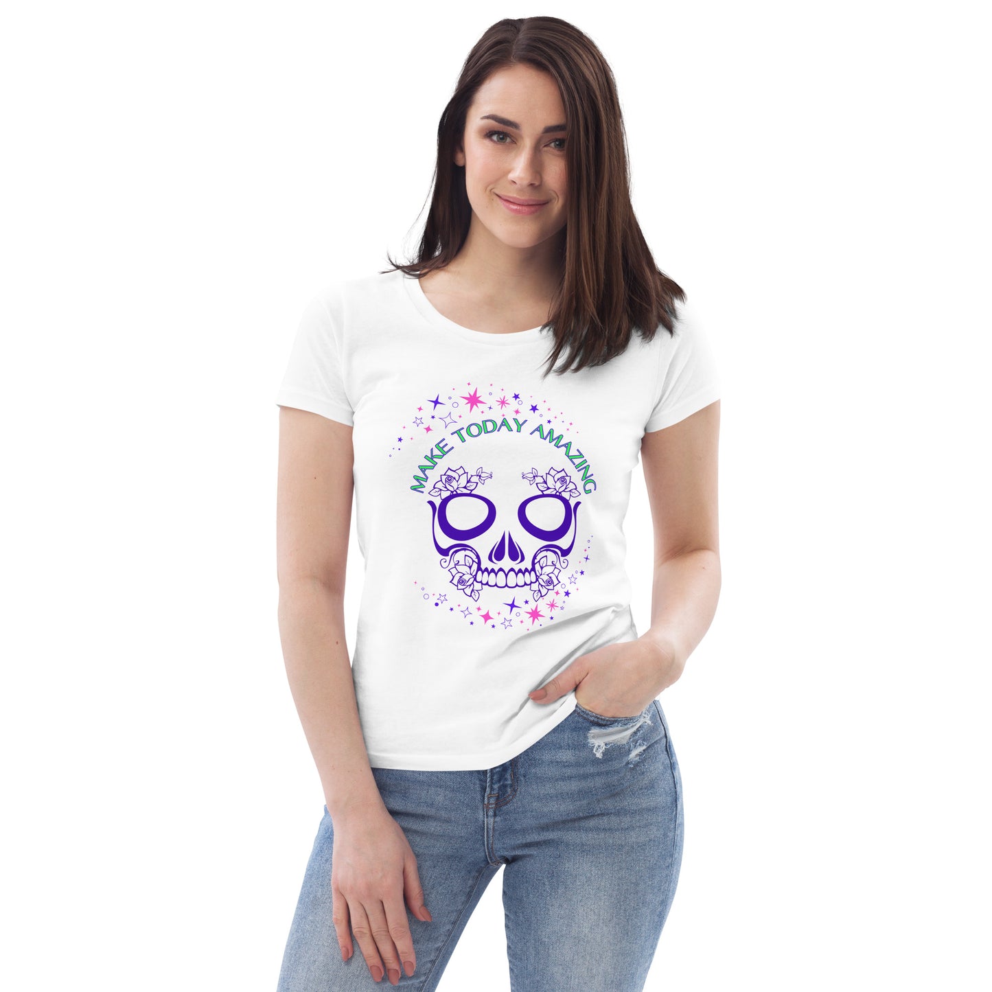 T-Shirt Skull Make Today Amazing