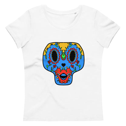 Enganliegendes T-Shirt Totenkopf Electra