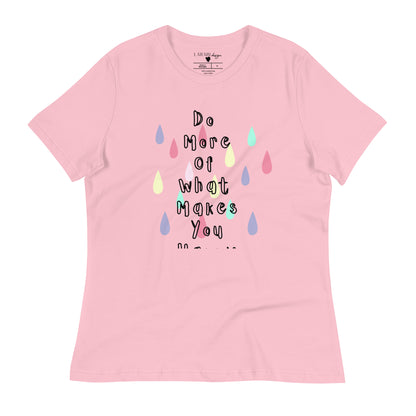 Lockeres Damen-T-Shirt RainbowRain