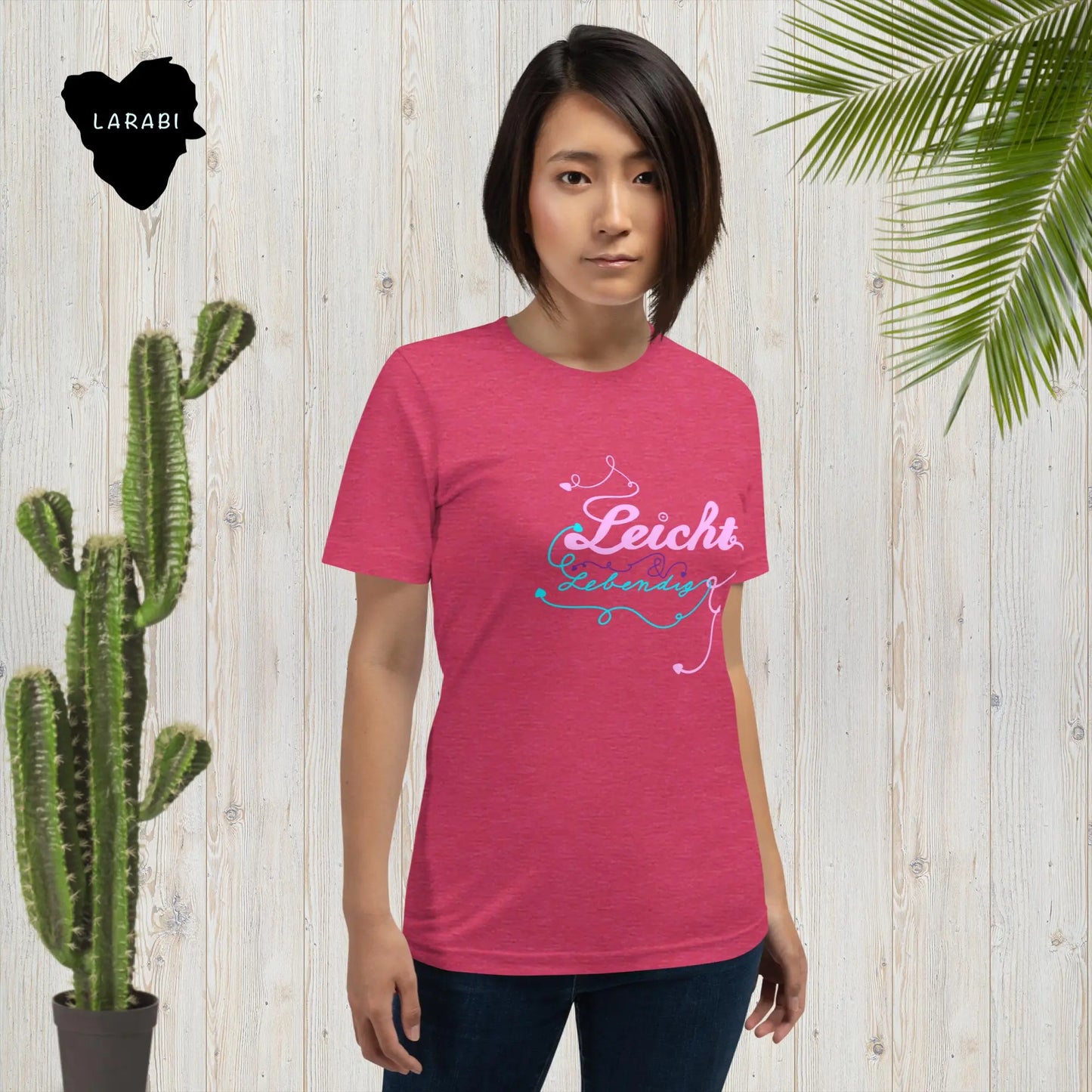 Unisex-T-Shirt ‚Leicht&Lebendig‘ LARABI