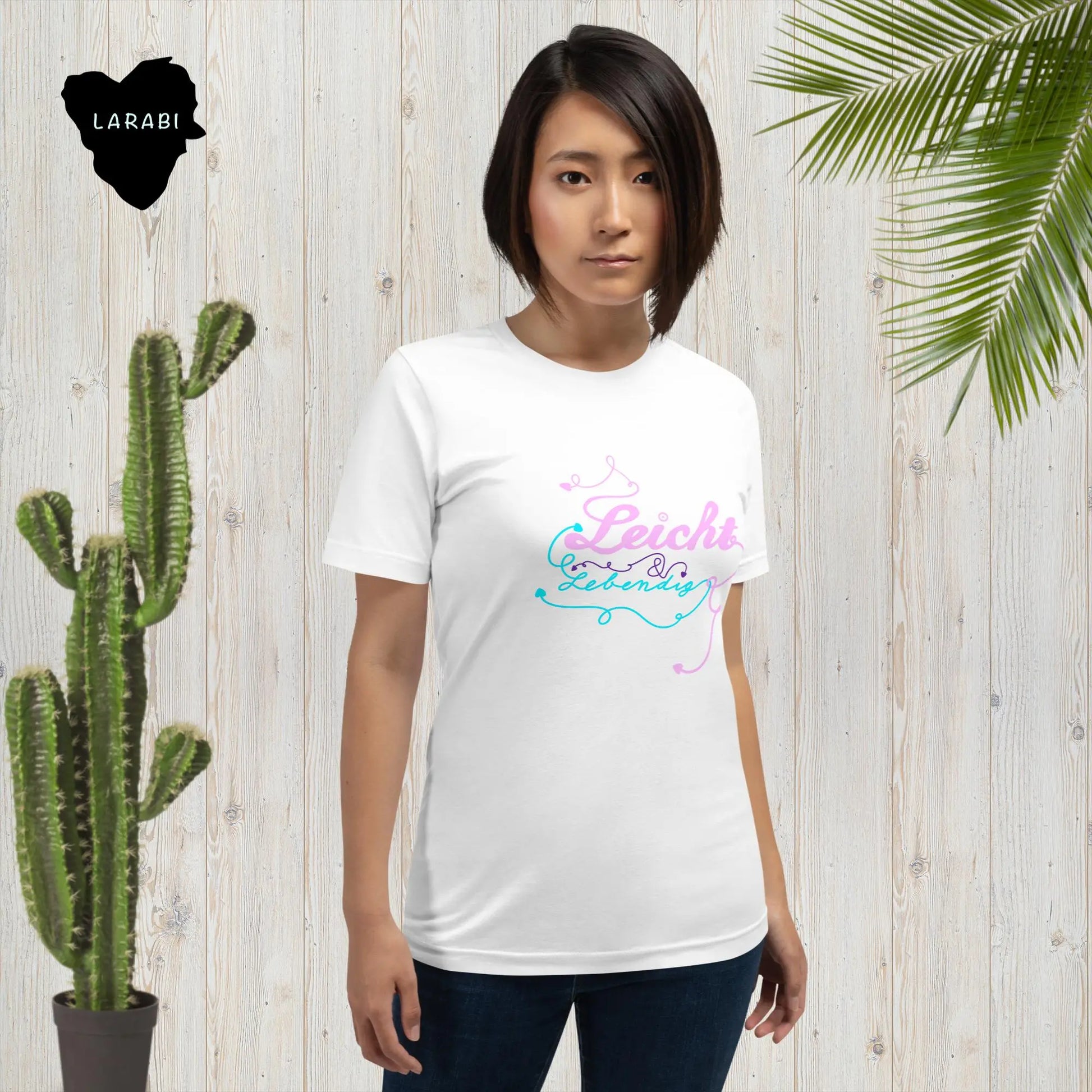 Unisex-T-Shirt ‚Leicht&Lebendig‘ LARABI